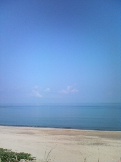 青い海！！